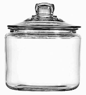 Heritage Jar 3L with Glass Lid 21x17.5cm